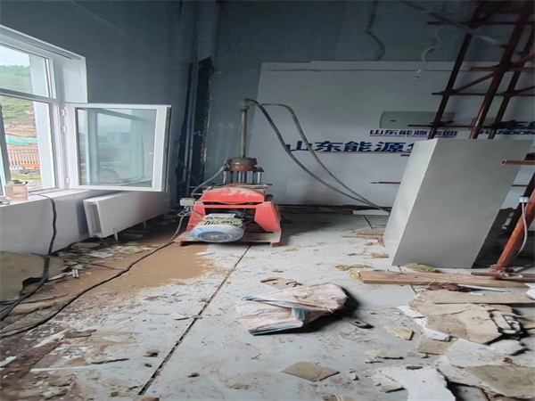 鹿泉地基基础下沉墙体裂缝加固注浆顶升施工